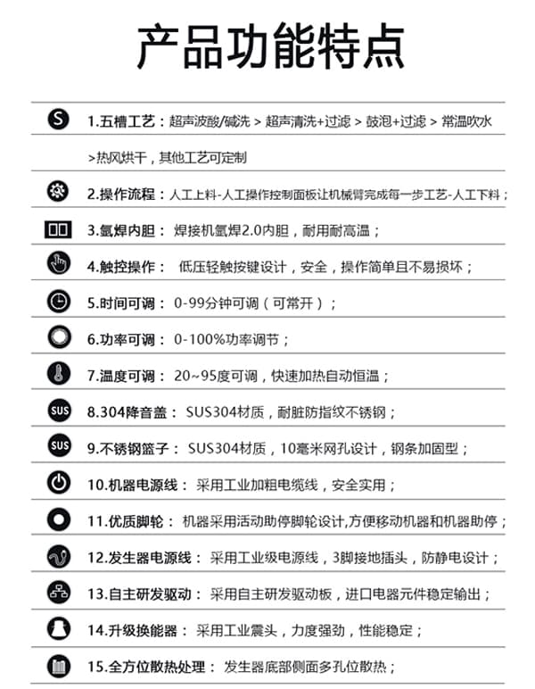 半自動(dòng)超聲波清洗機(jī)